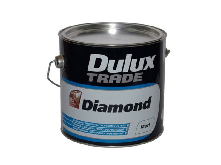 Краска Дулюкс Даймонд Матт | Dulux Diamond Matt, 2.5л